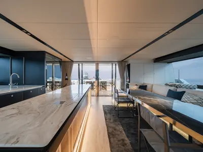 Galley of n + 1, a Sunreef Yachts Sunreef 70 catamaran at Grad Kaštela, Croatia