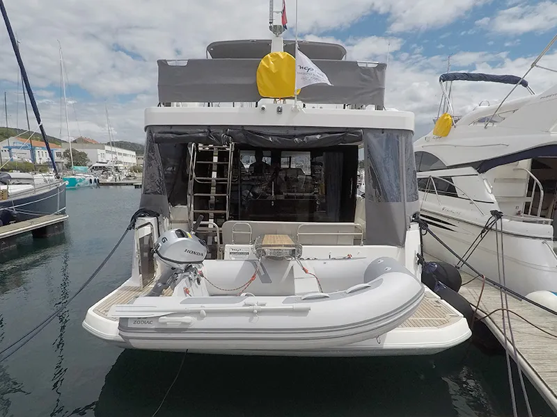 Ocean Dreamer, a Beneteau Swift Trawler 47 yacht at Grad Šibenik, Croatia