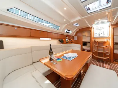 Salon of Laertis, a Bavaria Cruiser 41 sailboat at Volos Municipality, Greece