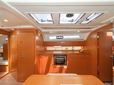Galley of Laertis, a Bavaria Cruiser 41 sailboat at Volos Municipality, Greece