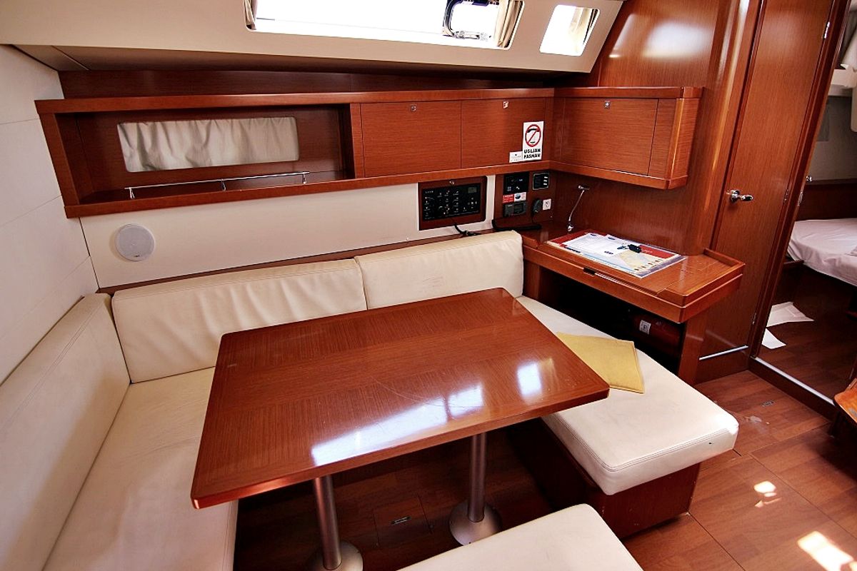 Salon of Golden Dreams, a Beneteau Oceanis 45 sailboat at Općina Sukošan, Croatia