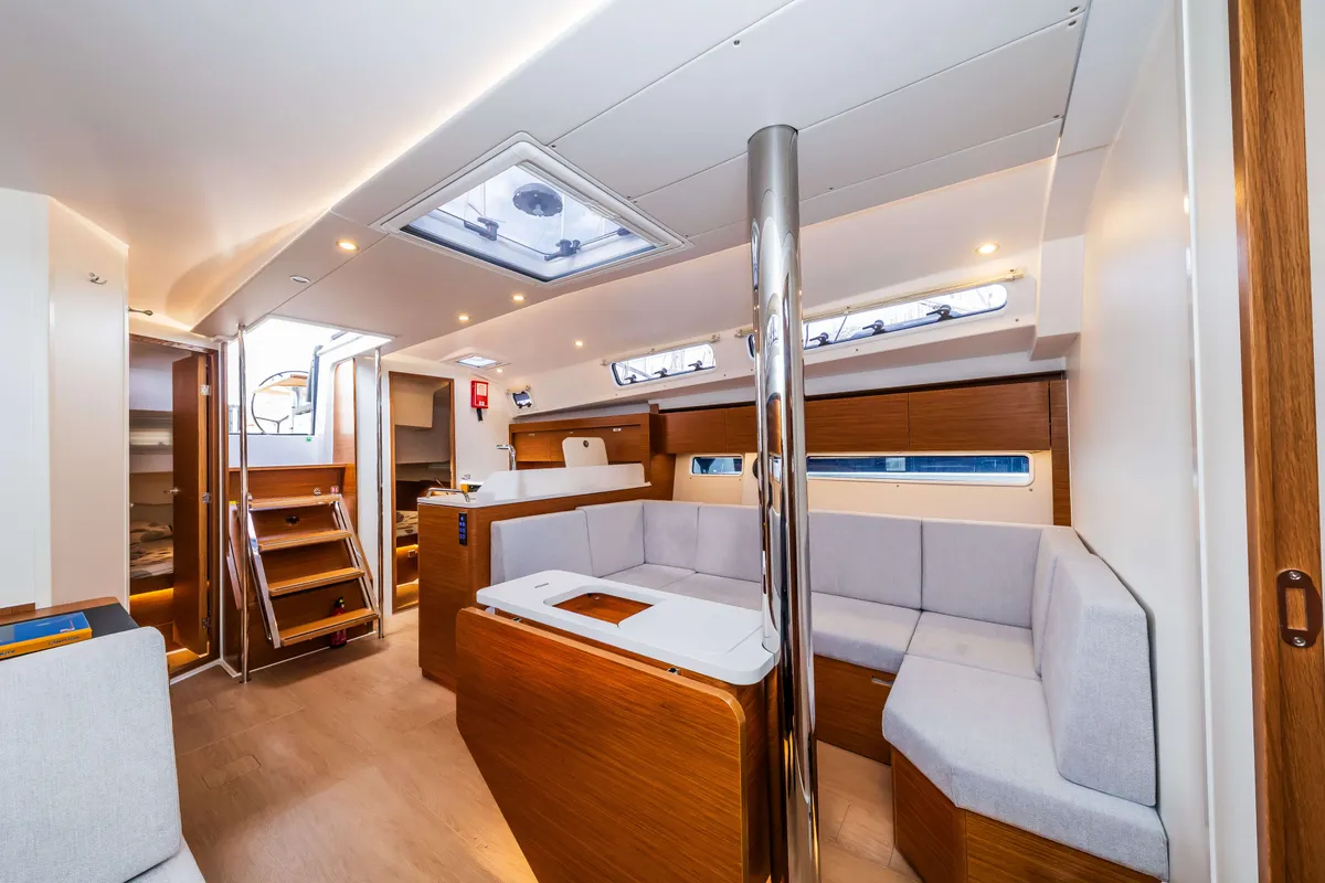 Spark, a Hanse Yachts Hanse 410 sailboat at Grad Šibenik, Croatia