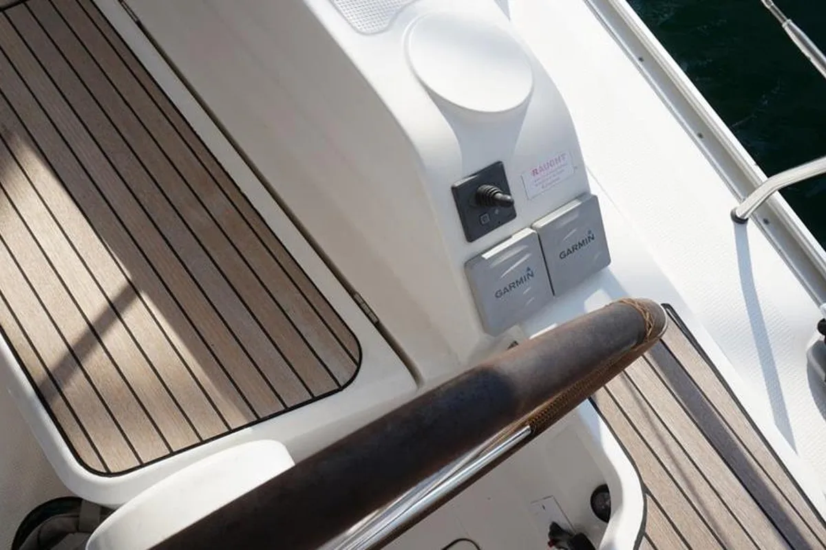 Hermes, a Bavaria Cruiser 41 sailboat at Athens, Greece
