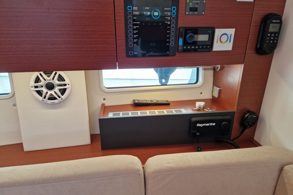Nuvola, a Hanse Yachts Hanse 410 sailboat at Dubrovnik, Croatia