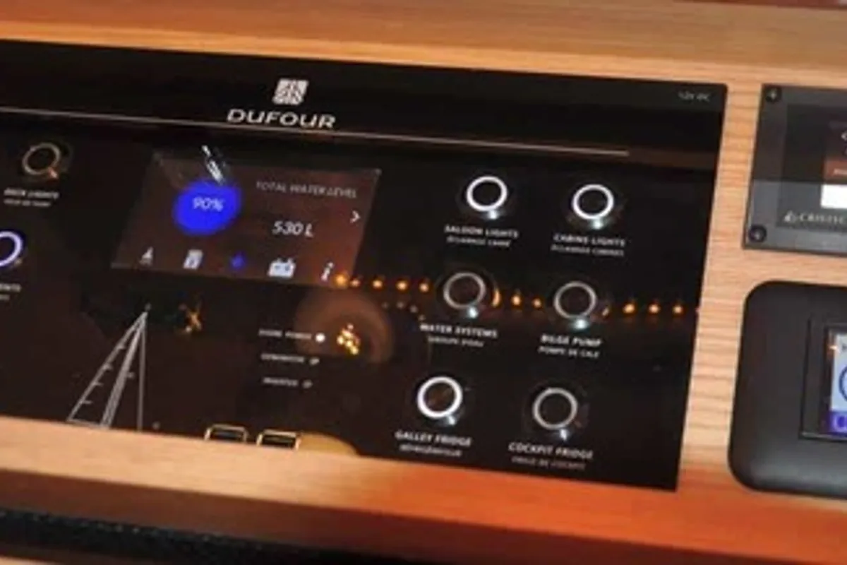 Vellamo, a Dufour 460 GL sailboat at Pirovac, Croatia
