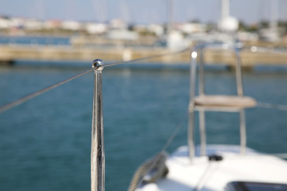 Royal Salute, a Lagoon 42 catamaran at Općina Sukošan, Croatia
