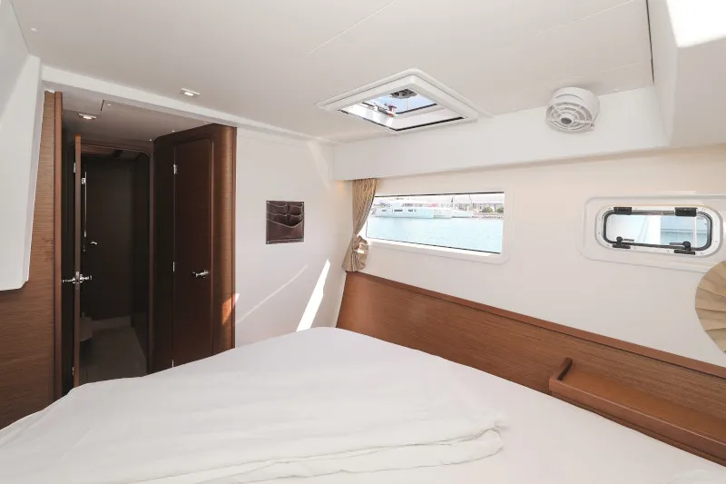 Cabin on Royal Salute, a Lagoon 42 catamaran at Općina Sukošan, Croatia