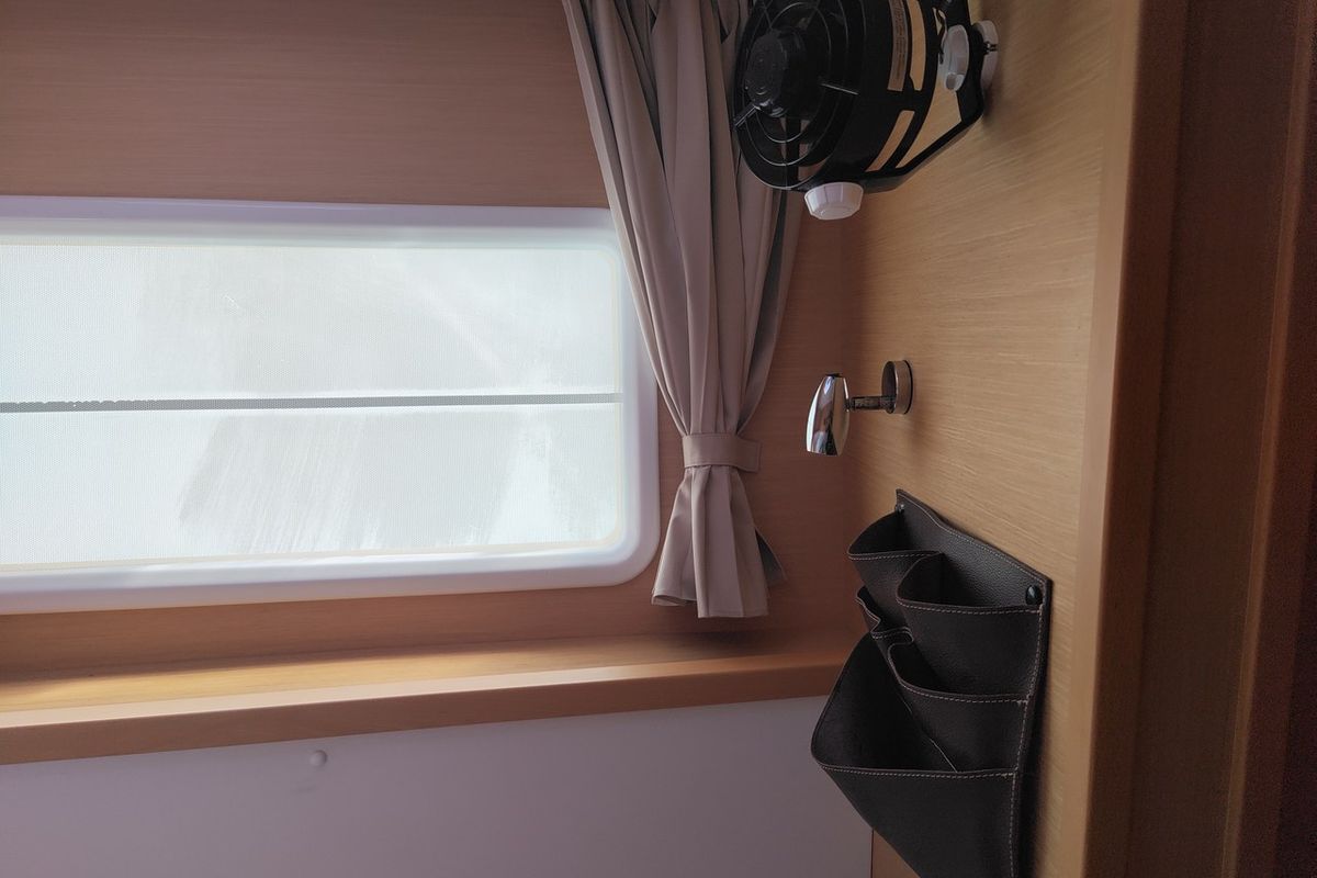 Cabin on Santi, a Lagoon 400 catamaran at Fethiye, Turkey