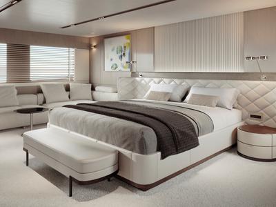 Cabin on Oriy, a Ante Ercegović M/Y ORIY yacht at Split, Croatia