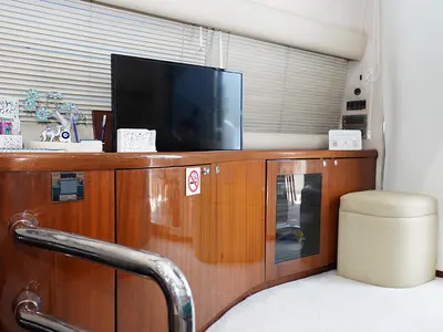 Salon of ADELYA, a Gulet Leomar 59 yacht at Konyaaltı, Turkey