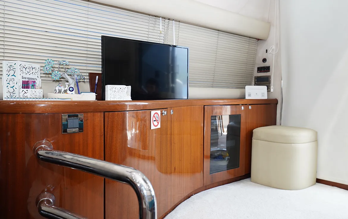 Salon of ADELYA, a Gulet Leomar 59 yacht at Konyaaltı, Turkey
