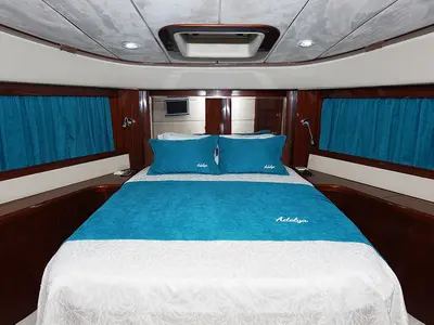 Cabin on ADELYA, a Gulet Leomar 59 yacht at Konyaaltı, Turkey
