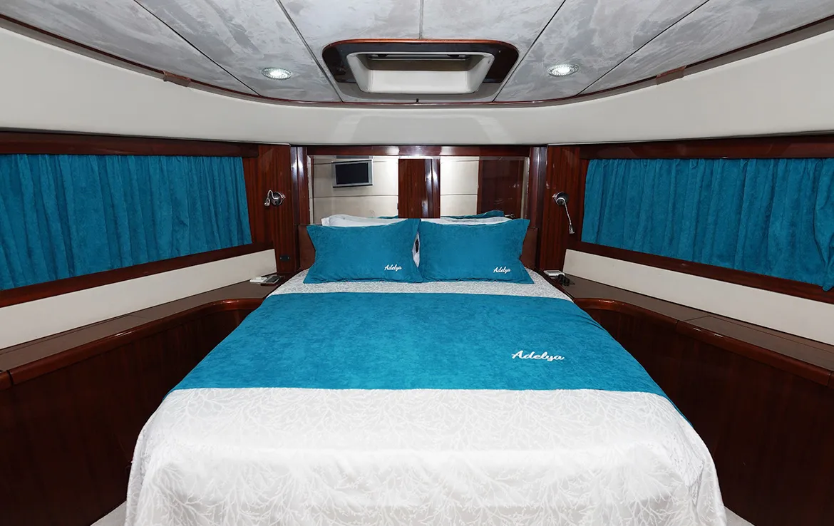 Cabin on ADELYA, a Gulet Leomar 59 yacht at Konyaaltı, Turkey