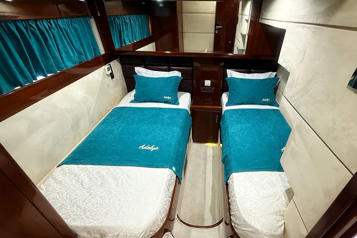 Cabin on ADELYA, a Gulet Leomar 59 yacht at Konyaaltı, Turkey