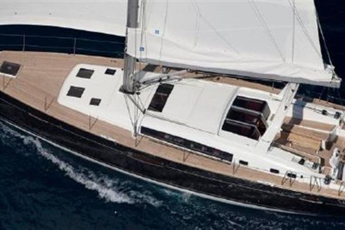 Exterior view of Scorpio III, a Beneteau Oceanis 60 sailboat at Seget Donji, Croatia