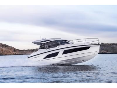 Exterior view of LAGANINI, a Grandezza 30 OC motorboat at Grad Trogir, Croatia