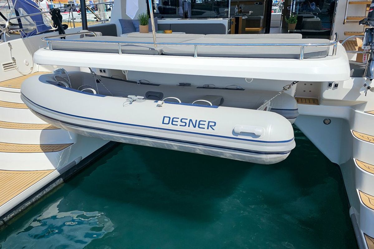 October, a Mazarin Yachts Mazarin 55 catamaran at Seget Donji, Croatia