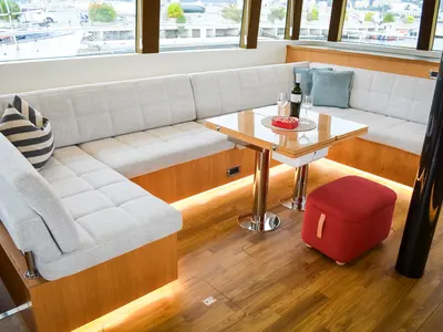 Salon of October, a Mazarin Yachts Mazarin 55 catamaran at Seget Donji, Croatia