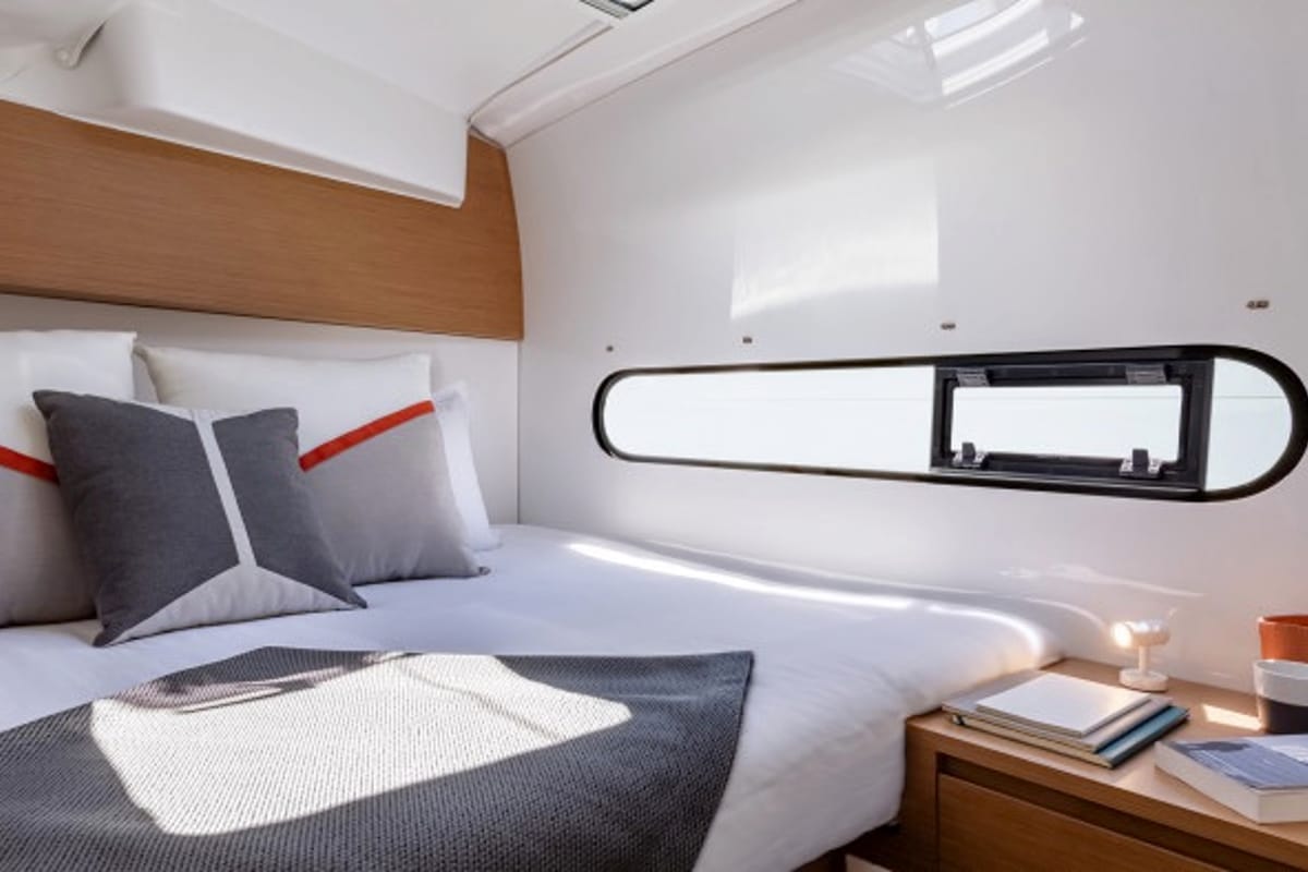 Cabin on Team Let's Go, a Excess 11 - 4 + 1 + 1 cab. catamaran at Mytikas, Greece
