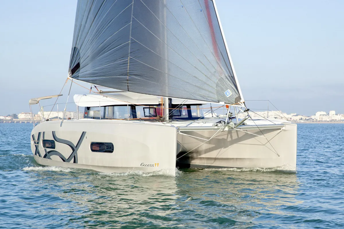 DAY DREAMER V, a Excess Excess 11 catamaran at Đuraševići, Montenegro
