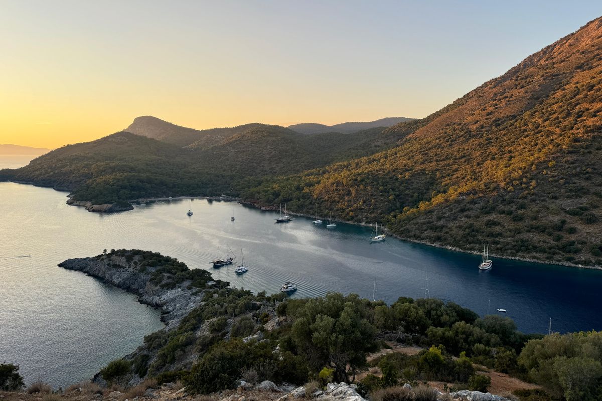 ProntoSail, a Aventura Catamarans Aventura 37 catamaran at Fethiye, Turkey