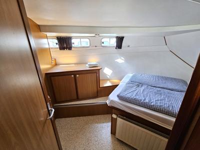Cabin on Persephone, a Gulet Tarpon 37 DP motorboat at Lübz, Germany