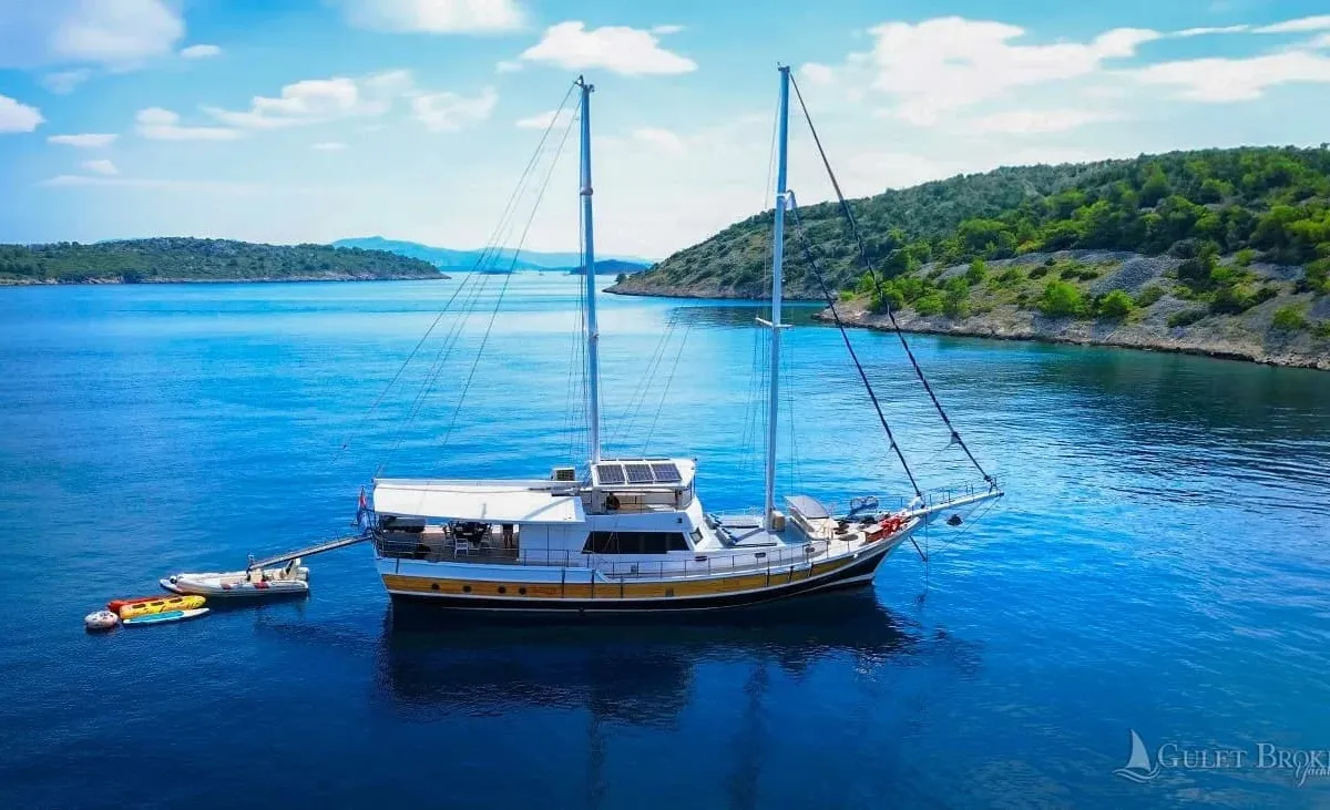 Exterior view of Sirena, a Unknown Sirena yacht at Split, Croatia