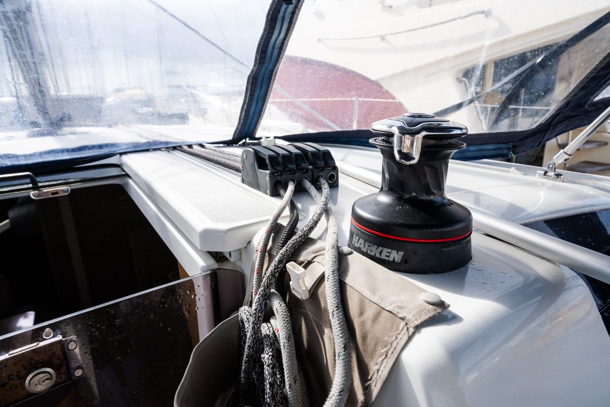 Clio, a Beneteau Oceanis 40.1 sailboat at Rosignano Solvay, Italy