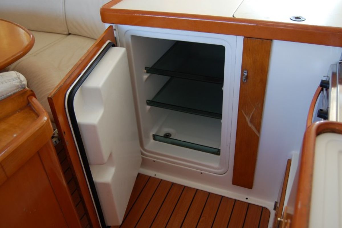 Galley of Sofia Cuba, a Lagoon 410 catamaran at Cienfuegos, Cuba