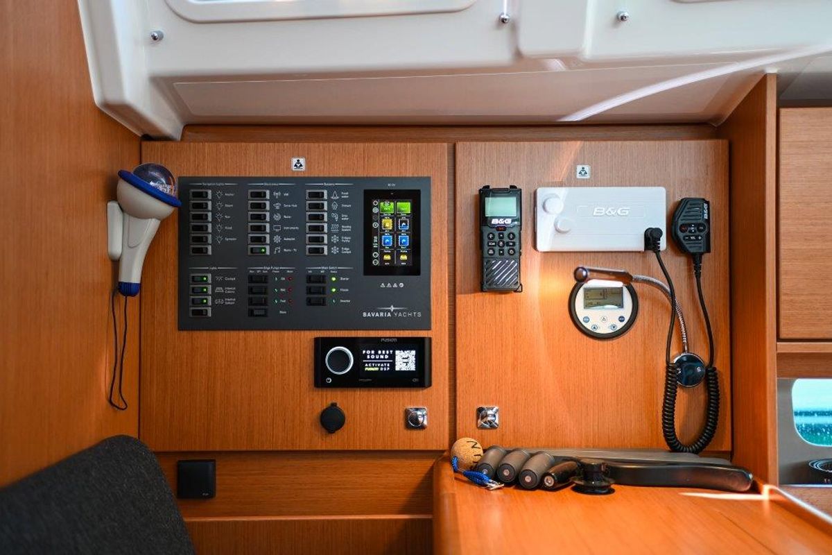 BOSUN, a Bavaria C46 sailboat at Zadar, Croatia
