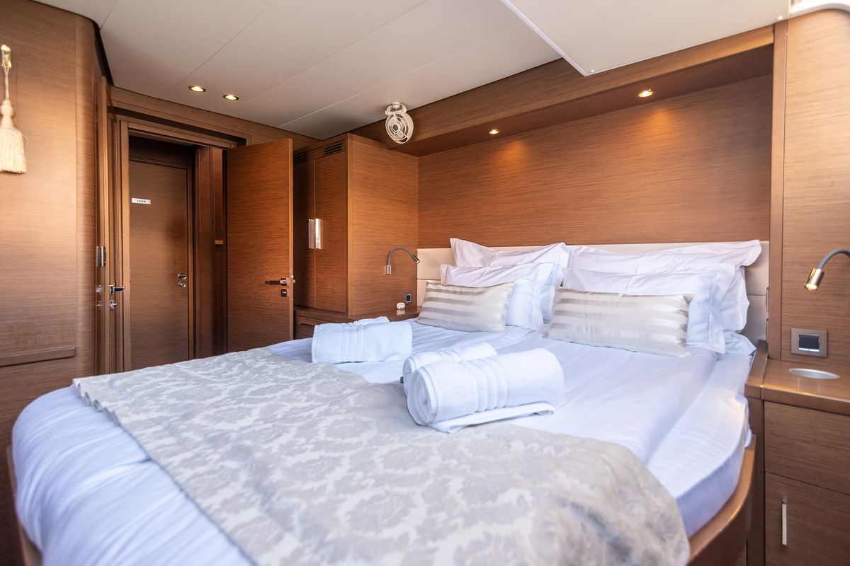 Cabin on Adriatic Lion, a Lagoon 620 catamaran at Split, Croatia