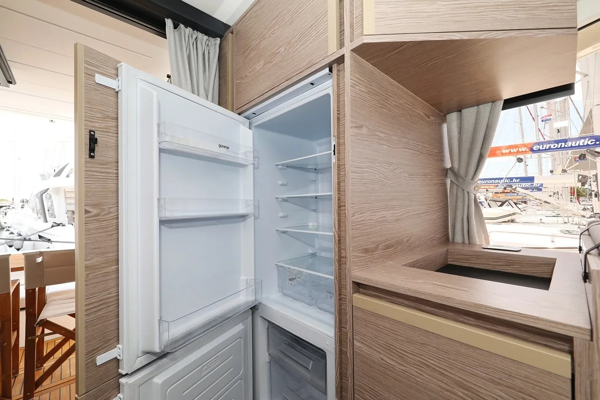 Galley of Pepper, a Greenline 45 Fly yacht at Grad Biograd na Moru, Croatia