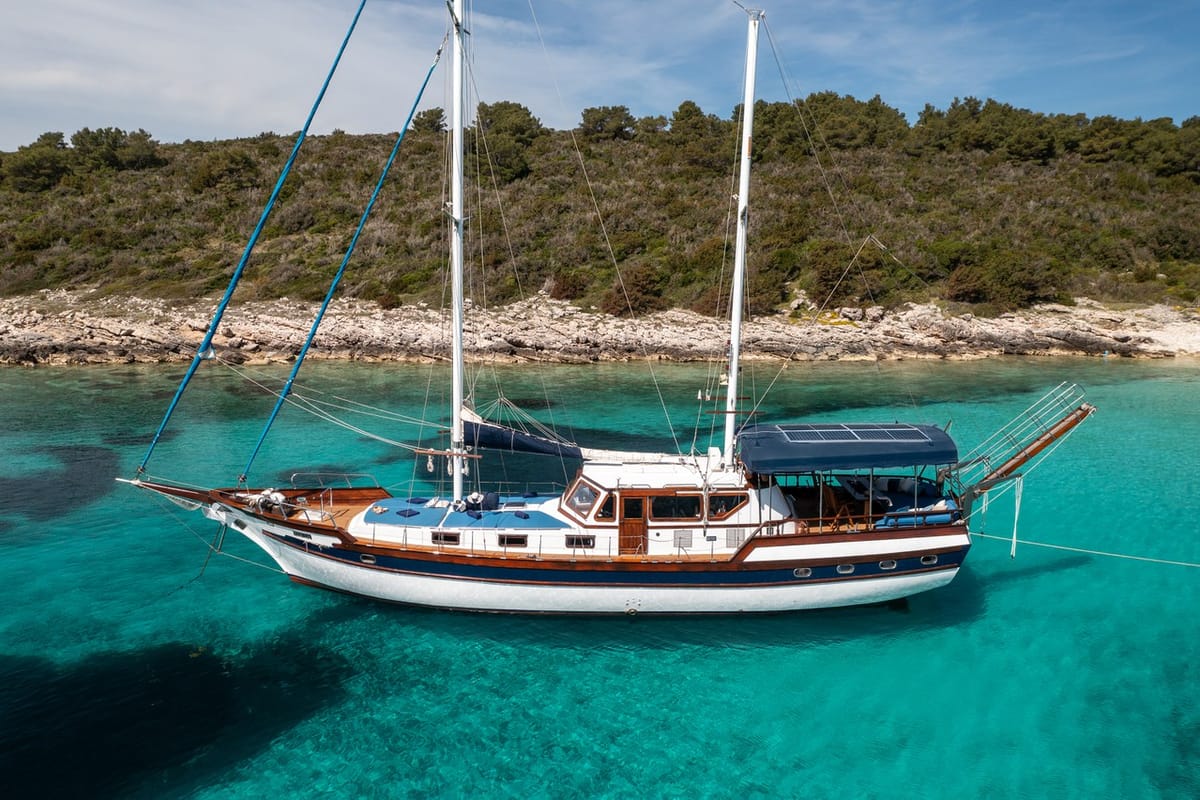 Exterior view of Hera, a Unknown Hera yacht at Split, Croatia