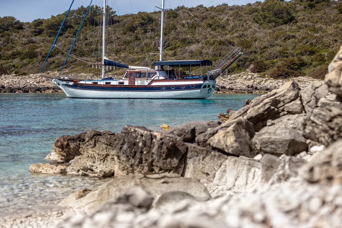 Exterior view of Hera, a Unknown Hera yacht at Split, Croatia