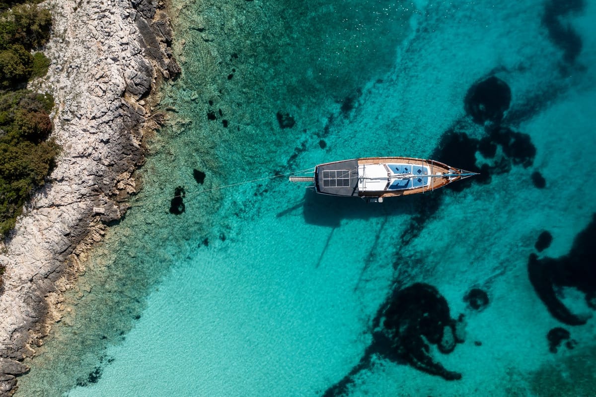 Exterior view of Hera, a Unknown Hera yacht at Split, Croatia