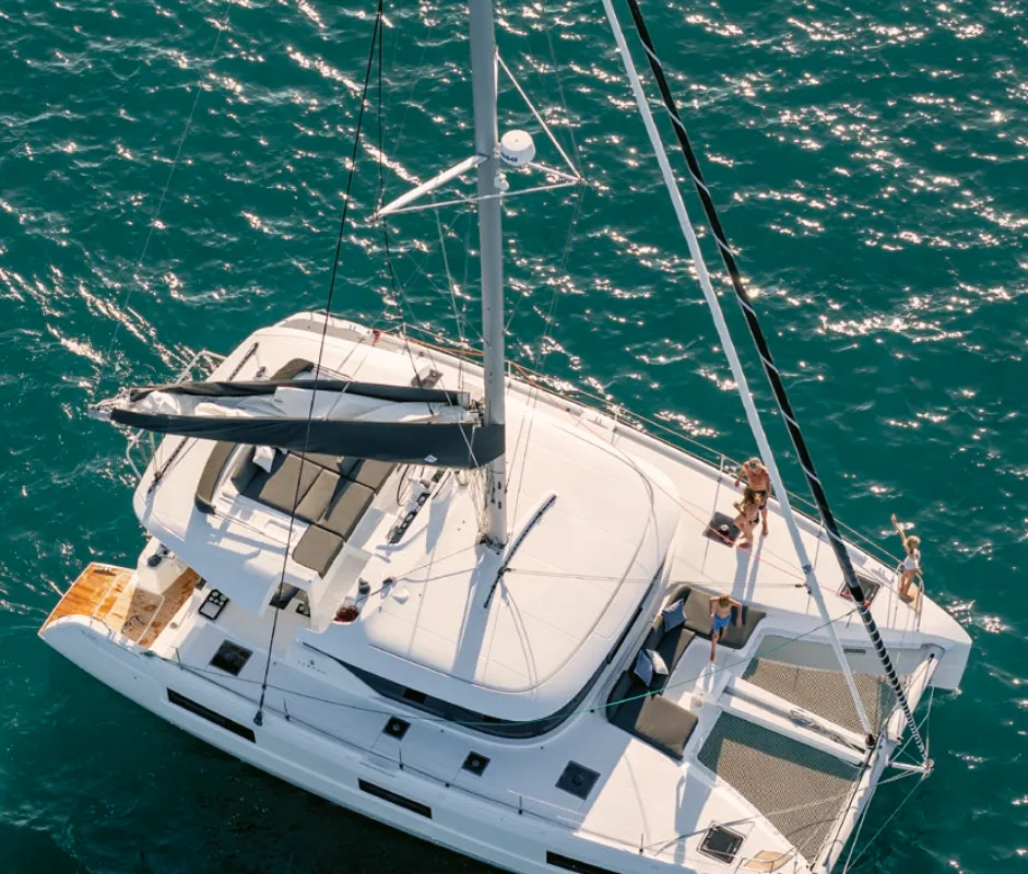 Sofia, a Lagoon 46 catamaran at Azam Marina, Tanzania