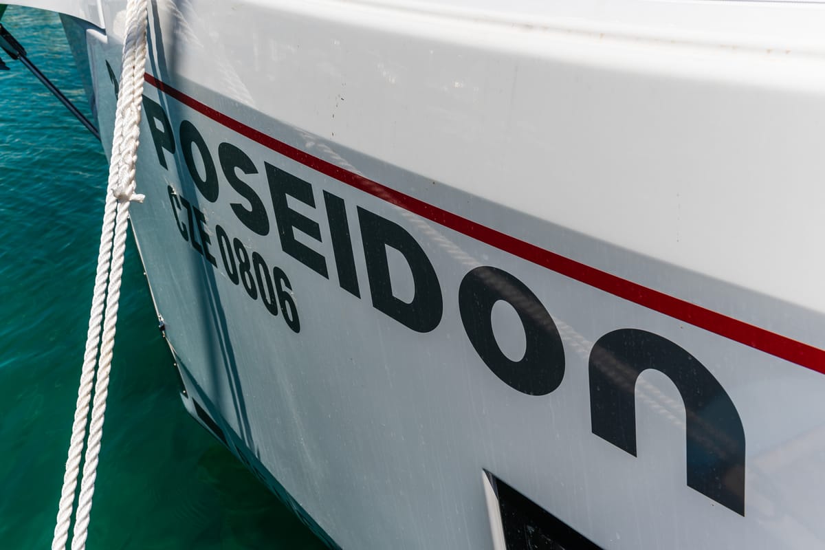 Poseidon, a Beneteau Oceanis 40.1 sailboat at Zadar, Croatia