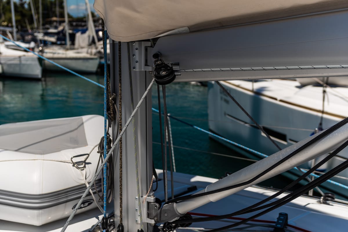 Poseidon, a Beneteau Oceanis 40.1 sailboat at Zadar, Croatia