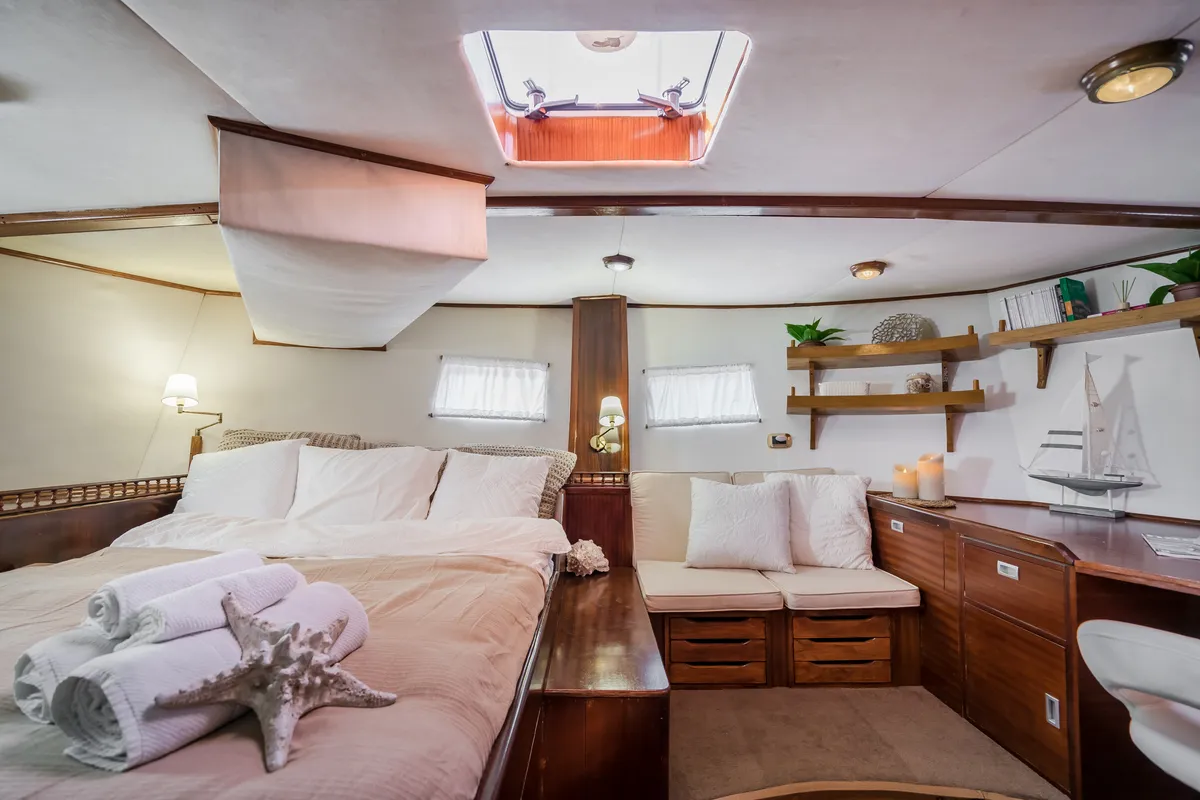 Cabin on Gulet Yacht Ibiza, a Gulet Gulet gulet at Ibiza, Spain