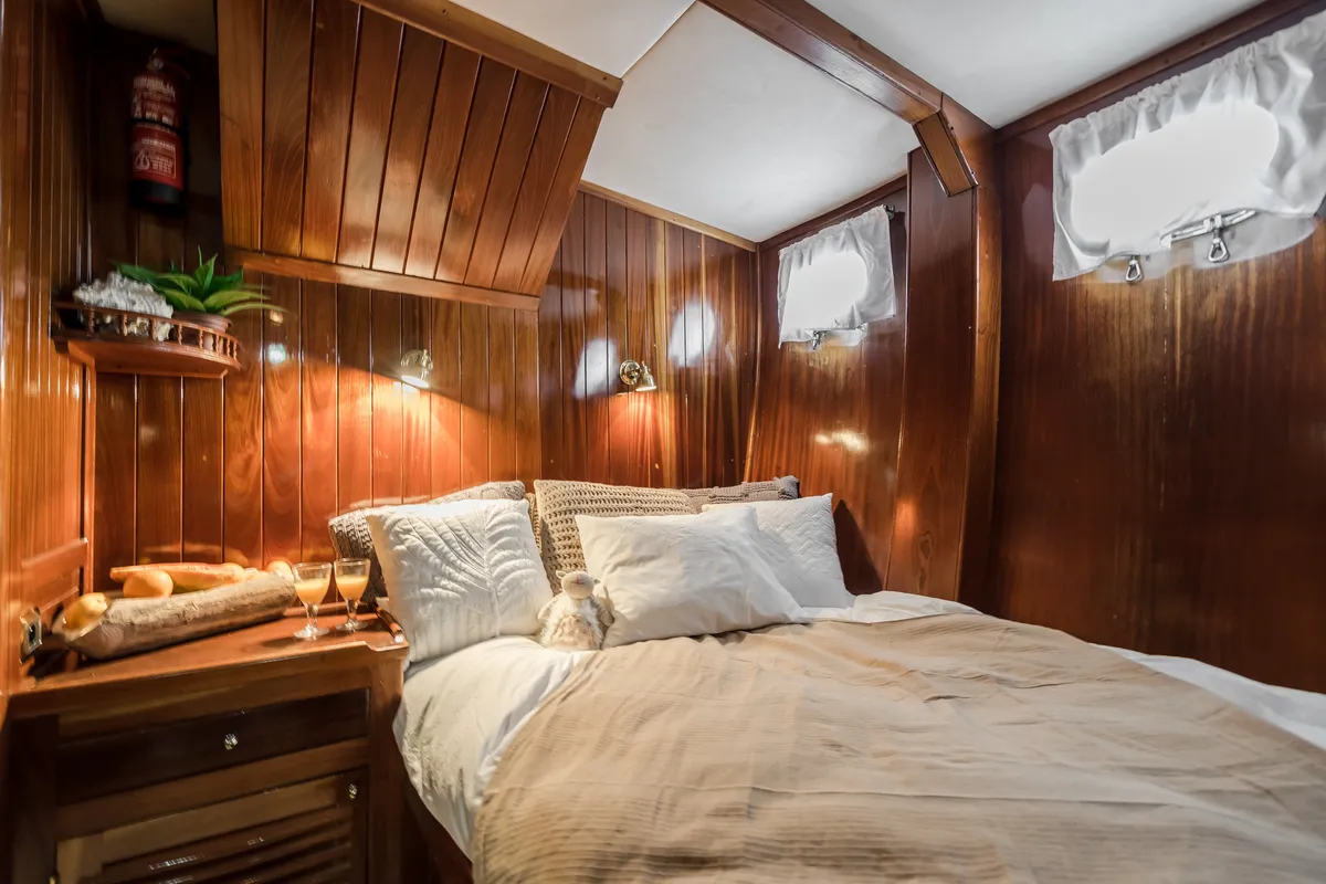 Cabin on Gulet Yacht Ibiza, a Gulet Gulet gulet at Ibiza, Spain