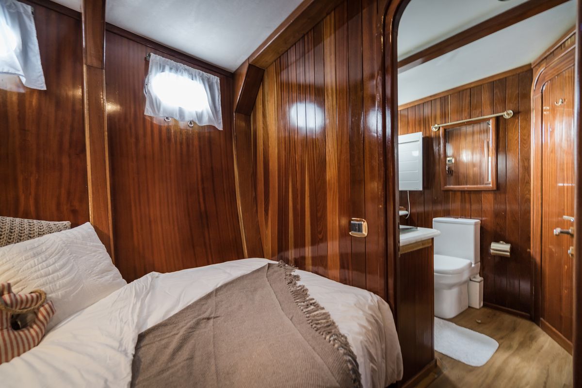 Cabin on Gulet Yacht Ibiza, a Gulet Gulet gulet at Ibiza, Spain