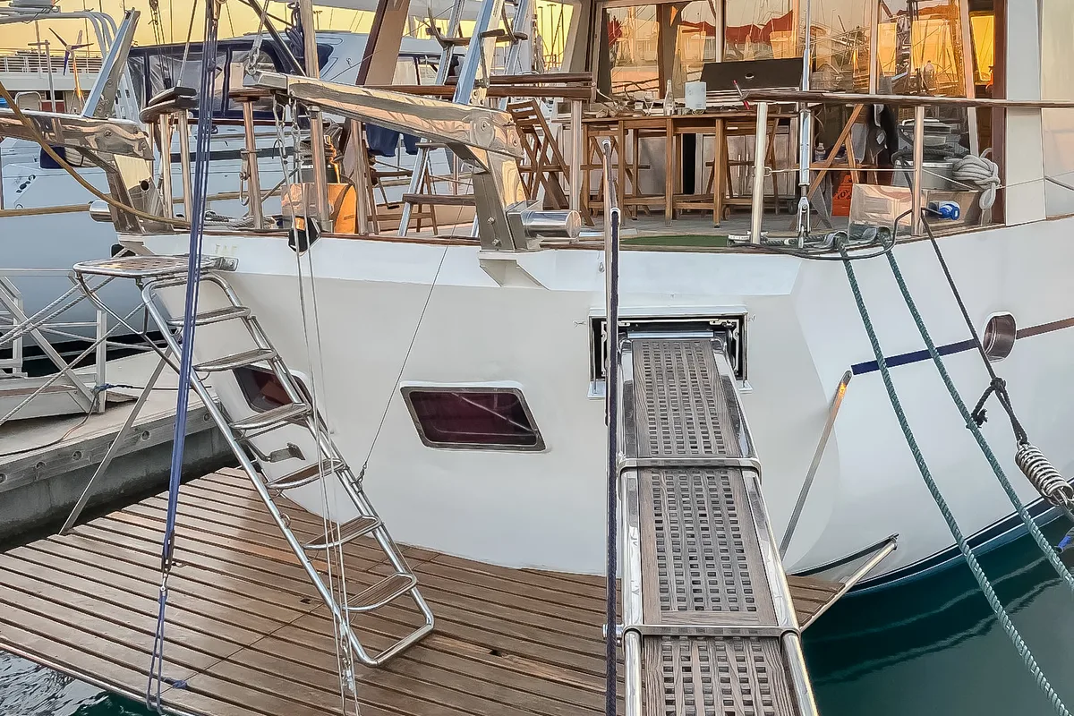 Exterior view of Gulet Yacht Ibiza, a Gulet Gulet gulet at Ibiza, Spain