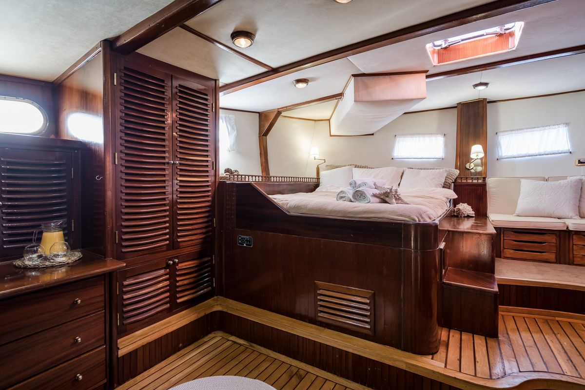 Cabin on Gulet Yacht Ibiza, a Gulet Gulet gulet at Ibiza, Spain