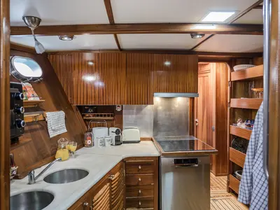 Galley of Gulet Yacht Ibiza, a Gulet Gulet gulet at Ibiza, Spain