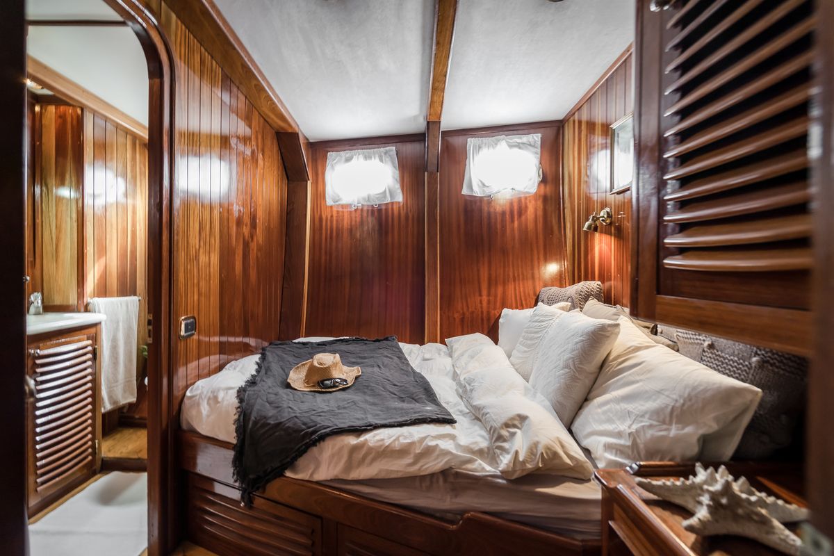Cabin on Gulet Yacht Ibiza, a Gulet Gulet gulet at Ibiza, Spain
