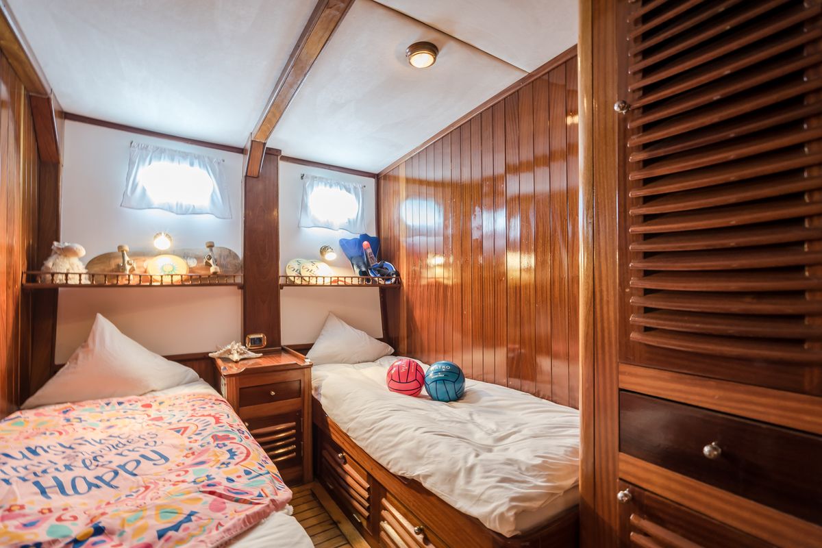 Cabin on Gulet Yacht Ibiza, a Gulet Gulet gulet at Ibiza, Spain