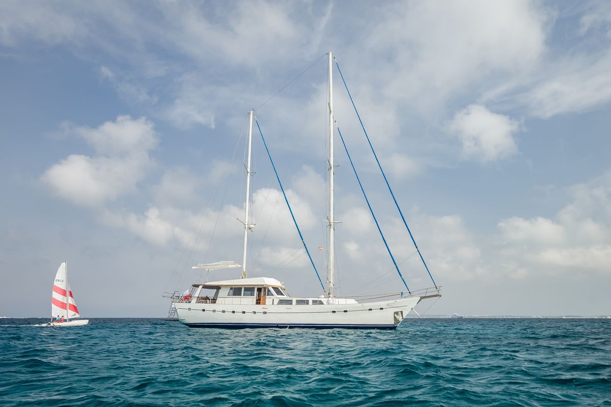 Exterior view of Gulet Yacht Ibiza, a Gulet Gulet gulet at Ibiza, Spain