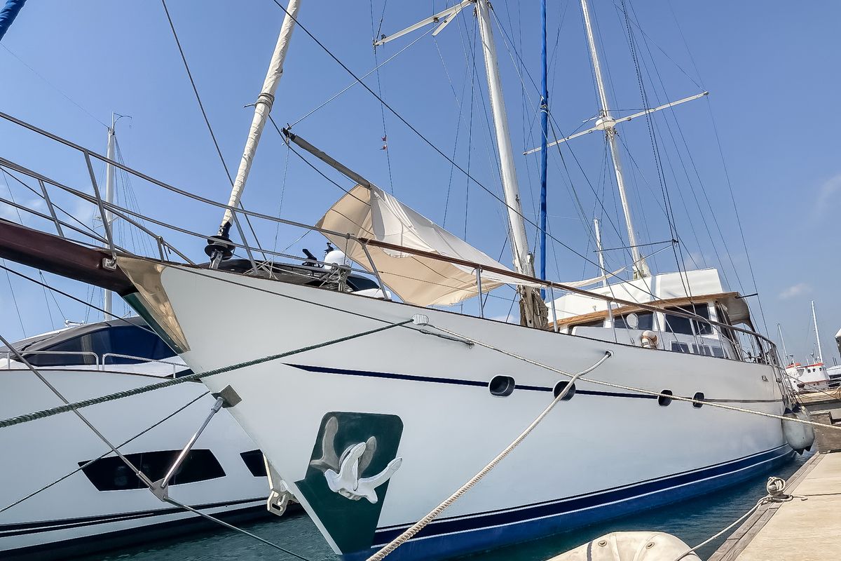 Exterior view of Gulet Yacht Ibiza, a Gulet Gulet gulet at Ibiza, Spain