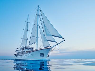 Exterior view of Corsario, a Custom Made Corsario sailboat at Split, Croatia