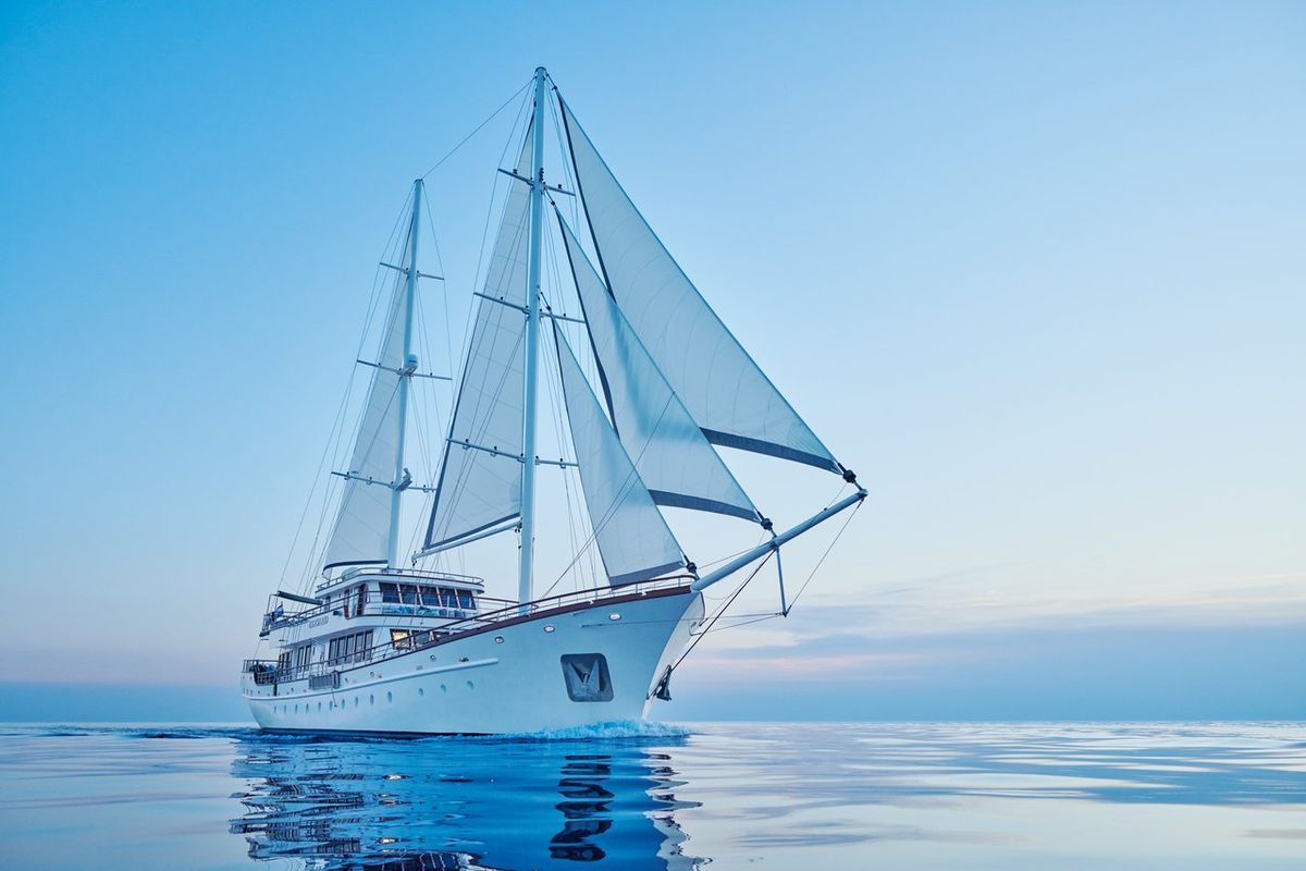 Exterior view of Corsario, a Custom Made Corsario sailboat at Split, Croatia
